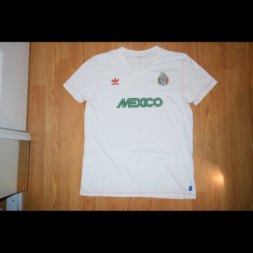 Adidas Mexico Soccer Team Vintage T Shirt